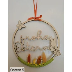 Oster - Türkränze "Frühlingszauber" - Handgefertigte Unikate aus Holz