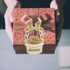 Osteranhänger Holz personalisiert | Osterkugeln Ostereier Osterdeko mit Name | Osterhase Küken Osternest | Osterkörbchen