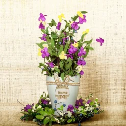 Osteranhänger Holz personalisiert | Osterkugeln Ostereier Osterdeko mit Name | Osterhase Küken Osternest | Osterkörbchen