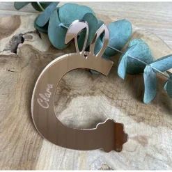 Osteranhänger mit Namen / personalisierte Hasen Buchstaben für Osterkörbe