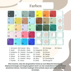 Osteranhänger personalisiert mit Namen – 3D gedruckte Osterdeko für Zweige, Körbchen & Geschenke