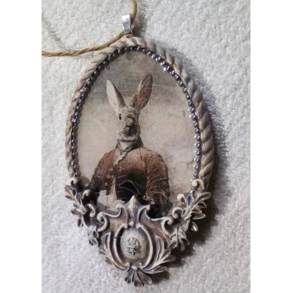 Osteranhänger Vintage für den Osterstrauß oder einfach als Geschenk