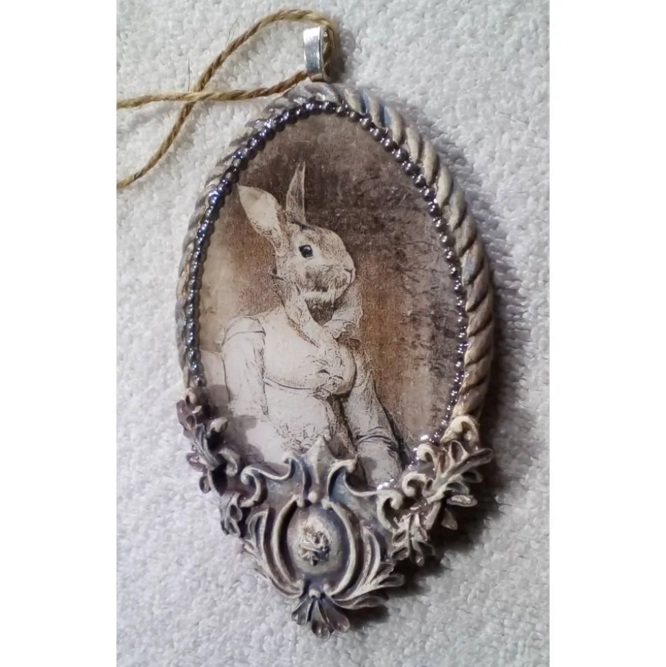 Osteranhänger Vintage für den Osterstrauß oder einfach als Geschenk