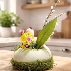 Osterblumenvase - Osterdekoration - Dekoblumen - Osterei