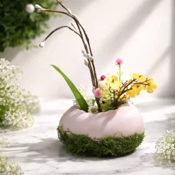 Osterblumenvase - Osterdekoration - Dekoblumen - Osterei