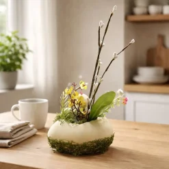 Osterblumenvase - Osterdekoration - Dekoblumen - Osterei