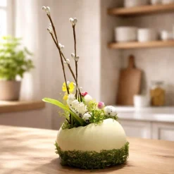 Osterblumenvase - Osterdekoration - Dekoblumen - Osterei