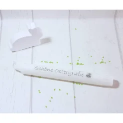 Osterdeko * Osterkerze * Gastgeschenk * Geschenkidee Ostern * Osterhase