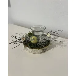 Osterdeko Frühlingsdeko Ostergesteck