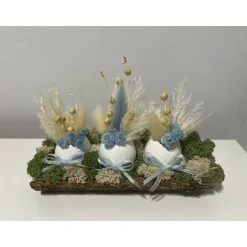 Osterdeko Ostergesteck Deko Trockenblumen