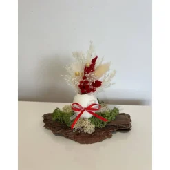 Osterdeko Ostergesteck Trockenblumen