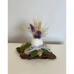 Osterdeko Ostergesteck Trockenblumen