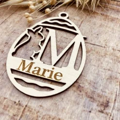 Osterdeko personalisiert aus Holz | Holzanhänger zu Ostern | Anhänger mit Namen | individuelles Osterei | Osteranhänger