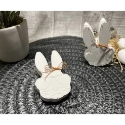 Osterdeko Raysin coole Osterhasen mit Schleife Hase Homedekor Figur kl. Aufmerksamkeit Geschenkidee Männer Mitbringsel