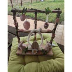 Osterdeko Tischdeko Osterfenster Ostern Deko 20x25