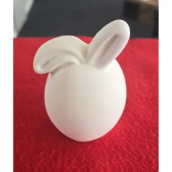 Osterdekoration - Osterei mit Hasenohren -