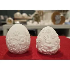Osterdekoration - Osterei Blumen - Osterei Hase -