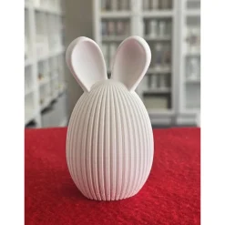 Osterdekoration - Osterei mit Hasenohren -