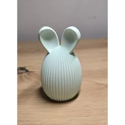 Osterdekoration - Osterei mit Hasenohren -