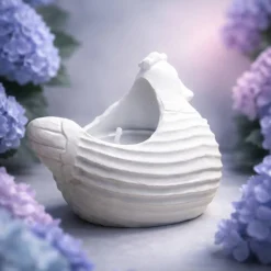 Osterdekoration - Teelichthalter - Osterhuhn -