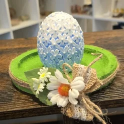 Osterei - Blumen Ei - Ostern - Gänseblümchen -