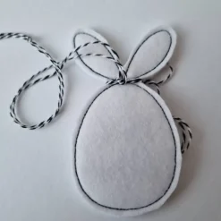 Osterei aus Filz mit 