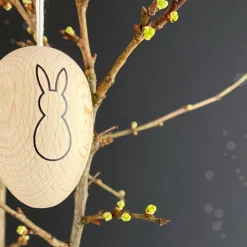 Osterei aus Holz | Dekor 