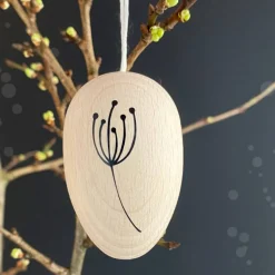 Osterei aus Holz | Dekor 