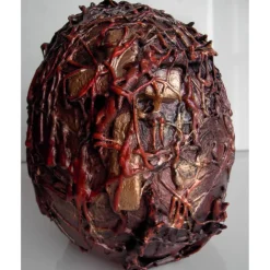 Osterei COCOONED Osterdeko  Keramikei dekoriert mit Modeliermasse im Steampunk-Stil Viktorianisch Deko-Ei Mystisches Ei