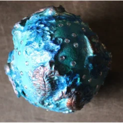 Osterei Dekoei MEERESRAUSCHEN Acrylmalerei auf einem Keramikei Ostergeschenk Künstler-Ei Sammlerstück signiertes Unikat