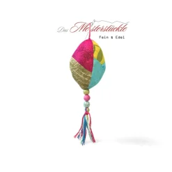 Osterei Dekoeier Gänsei-groß  bunt handgemacht