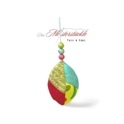 Osterei Dekoeier Gänsei-groß  bunt handgemacht