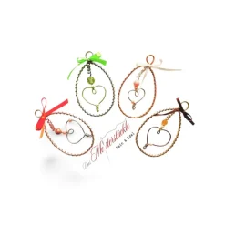 Osterei filigraner Osterschmuck Drahtei Gänseeigroß handgefertigt