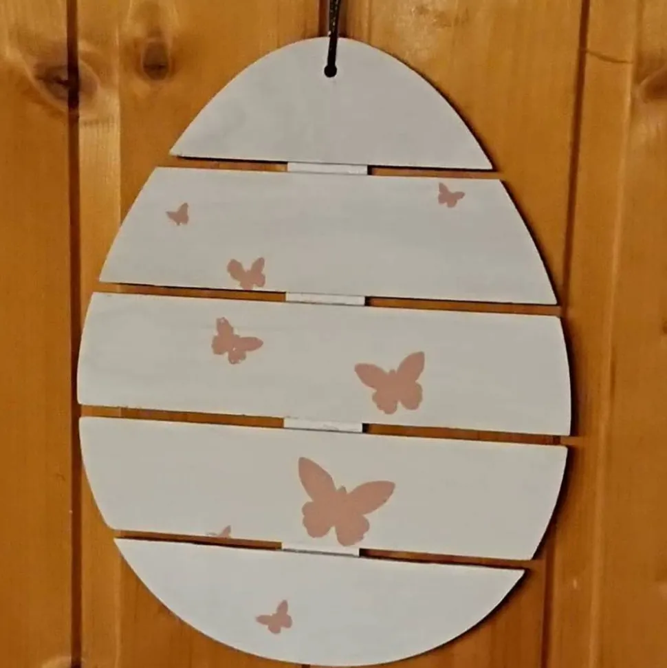 Osterei im Vintagestyle zum Hängen