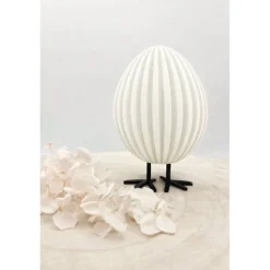 Osterei mit Füßen - 3D Druck - moderne Osterdekoration - 2 Größen & Farben - Frühlingsdeko