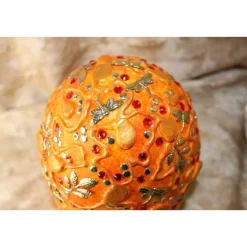 Osterei Osterdeko LIBELLEN & BLÄTTER Acrylmalerei auf einem Keramikei Ostergeschenk Künstler-Ei Sammlerstück Handarbeit