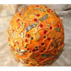 Osterei Osterdeko LIBELLEN & BLÄTTER Acrylmalerei auf einem Keramikei Ostergeschenk Künstler-Ei Sammlerstück Handarbeit