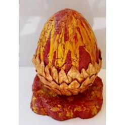 Osterei Osterfigur GOLDENE OSTERN Ostergeschenk Skulptur Ei Künstler-Ei Osterdekoration Geschenkidee für Eiersammler :)