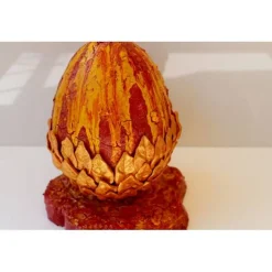 Osterei Osterfigur GOLDENE OSTERN Ostergeschenk Skulptur Ei Künstler-Ei Osterdekoration Geschenkidee für Eiersammler :)