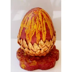 Osterei Osterfigur GOLDENE OSTERN Ostergeschenk Skulptur Ei Künstler-Ei Osterdekoration Geschenkidee für Eiersammler :)