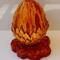 Osterei Osterfigur GOLDENE OSTERN Ostergeschenk Skulptur Ei Künstler-Ei Osterdekoration Geschenkidee für Eiersammler :)