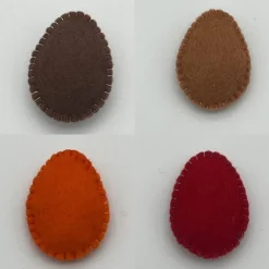 Ostereier - Fensterdeko - Osterstrauß - Filz