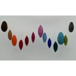 Ostereier - Fensterdeko - Osterstrauß - Filz