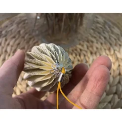 Ostereier aus Buchseiten Wabeneier Osterschmuck Osterdeko Upcycling