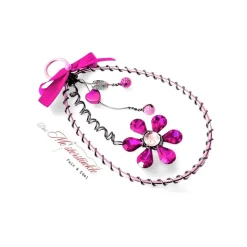 Ostereier Gänseei groß Drahtei Beerenfarben handgemacht