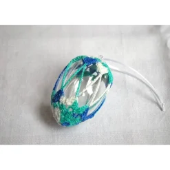 Ostereier im Set gehäkelt