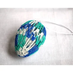 Ostereier im Set gehäkelt