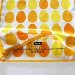 OSTEREIER KISSENBEZUG Ostern Bio-Baumwolle