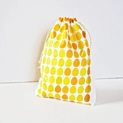 OSTEREIER Ostern kleiner Stoffbeutel, nachhaltige Geschenkverpackung