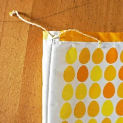 OSTEREIER Ostern kleiner Stoffbeutel, nachhaltige Geschenkverpackung